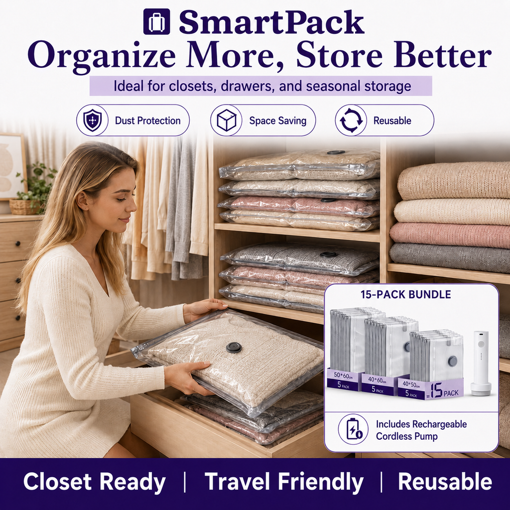 SmartPack Travel Compression Bags