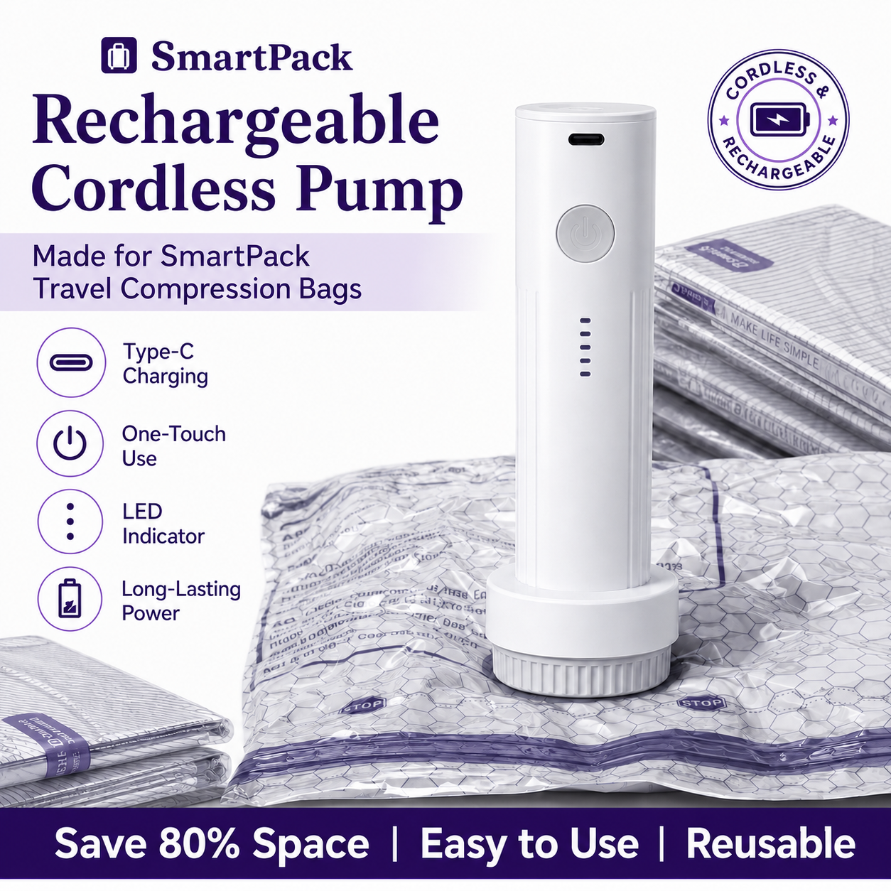 SmartPack Travel Compression Bags